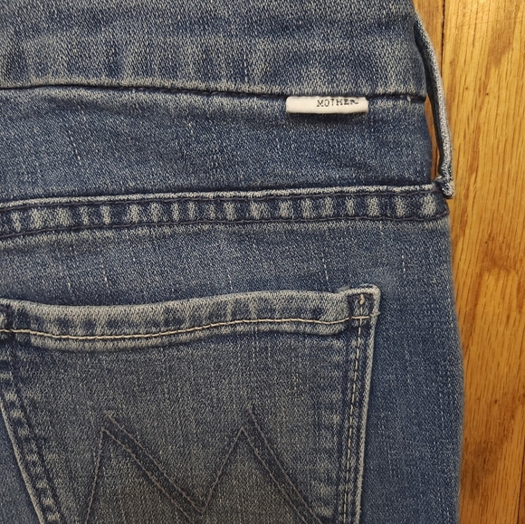 Mother Jeans The Ankle Frey Size 24 Chain Of Destiny Blue - Picture 7 of 10